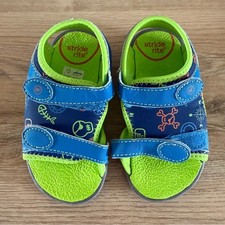 Stride Rite Everett Boys Toddler Sandals Size 7M Blue Green Water Shoes Beach