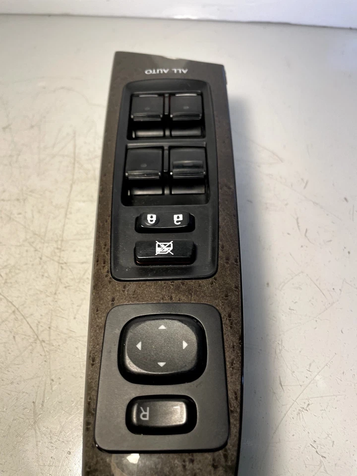 2006-2008 LEXUS IS250 IS350 OEM DRIVER WINDOW MASTER SWITCH W/MIRROR  JJ3- L76 - Image 2 of 4