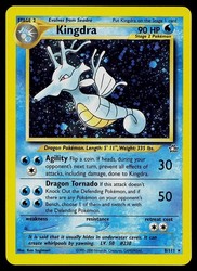 Kingdra 8/111 Neo Genesis Holo Rare