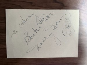 Signed Vintage DOLLY DAWN ( born Theresa Maria Morano; 1916–2002)