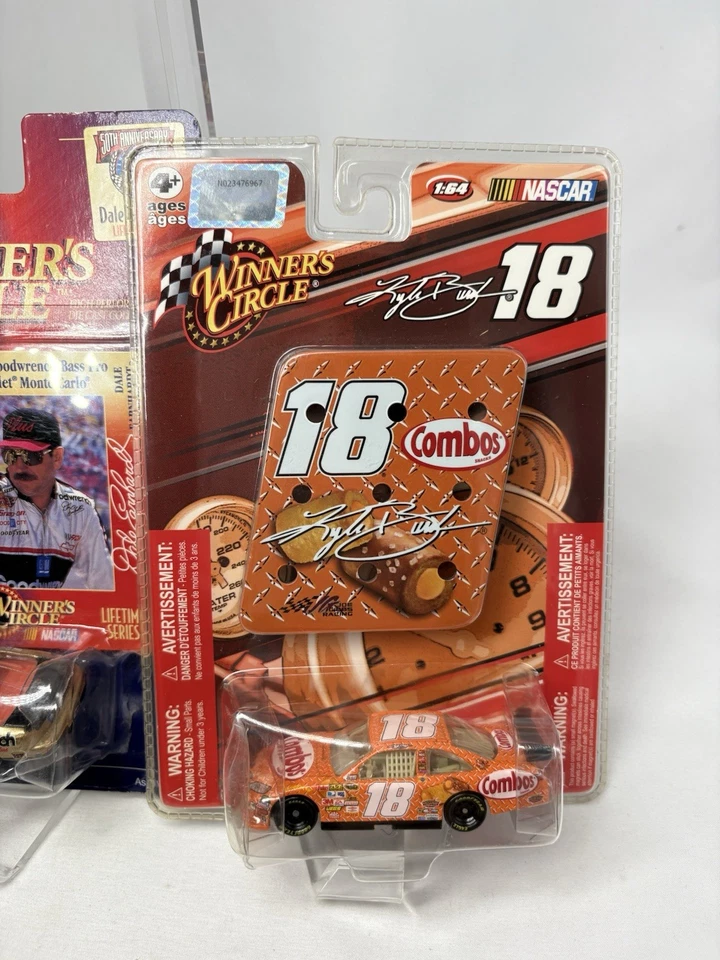 Nascar Kyle Busch Dale Earnhardt Combos 2008 1998 Winners Circle 1:64 Die Cast - Image 2 of 4