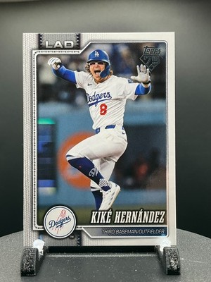 2026 Topps Series 2 Baseball #571 Kiké Hernández, Los Angeles Dodgers