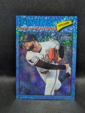 2026 Topps Heritage #200 Simeon Woods Richardson Chrome Light Blue Sparkle Twins
