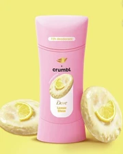 Dove x Crumbl Deodorant Lemon Glaze Limited Edition Aluminum Free Brand New 