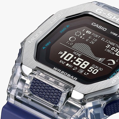 Casio G-SHOCK GBX-100S-2JF G-LIDE Surf & Fitness Watch - Tide