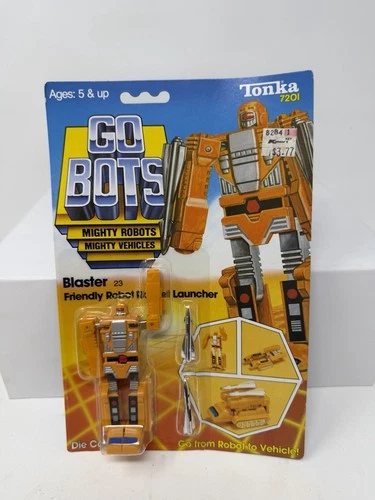Blaster Friendly Robot Rocket Launcher Gobots 1984 Tonka Figure NEW Sealed