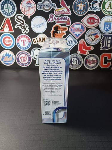 2025 TOPPS CHROME BASEBALL MEGA BOX - Picture 2 of 5