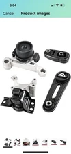 4Pcs Engine Motor & Transmission Mount Kit Nissan Sentra 2.0L 2007-12
