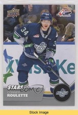 2021-22 Upper Deck CHL Stars Conner Roulette #326 READ g0d