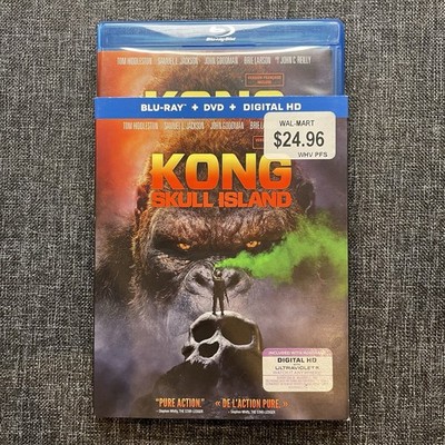 Kong Skull Island (Blu-Ray, 2017) 2 Discs Excellent Or NM  *Case Damage*