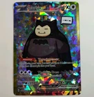 Batman Cosplay Snorlax SAR non-TCG Pokemon Card Silver Holo Foil