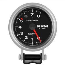 Auto Meter Sport-comp Pedestal-mount Tachometer 3-34 Electrical Auto Meter Sport-comp Pedestal-mount Tachometer 3-34 Electrical