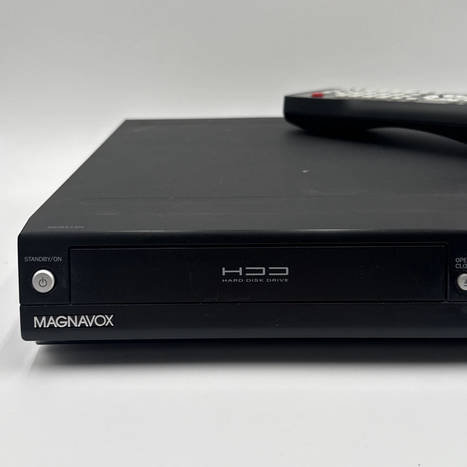 Magnavox HDD & DVD Recorder With Digital Tuner 500GB MDR515H Working With Remote - Image 2 of 4