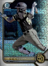 Victor Acosta 2022 Bowman Chrome #BCP-249 Prospects Mojo Refractor Padres