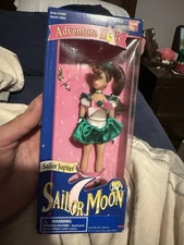  Sailor Moon Adventure Doll Sailor Jupiter 1995 Bandai 3404 NrFB Figure