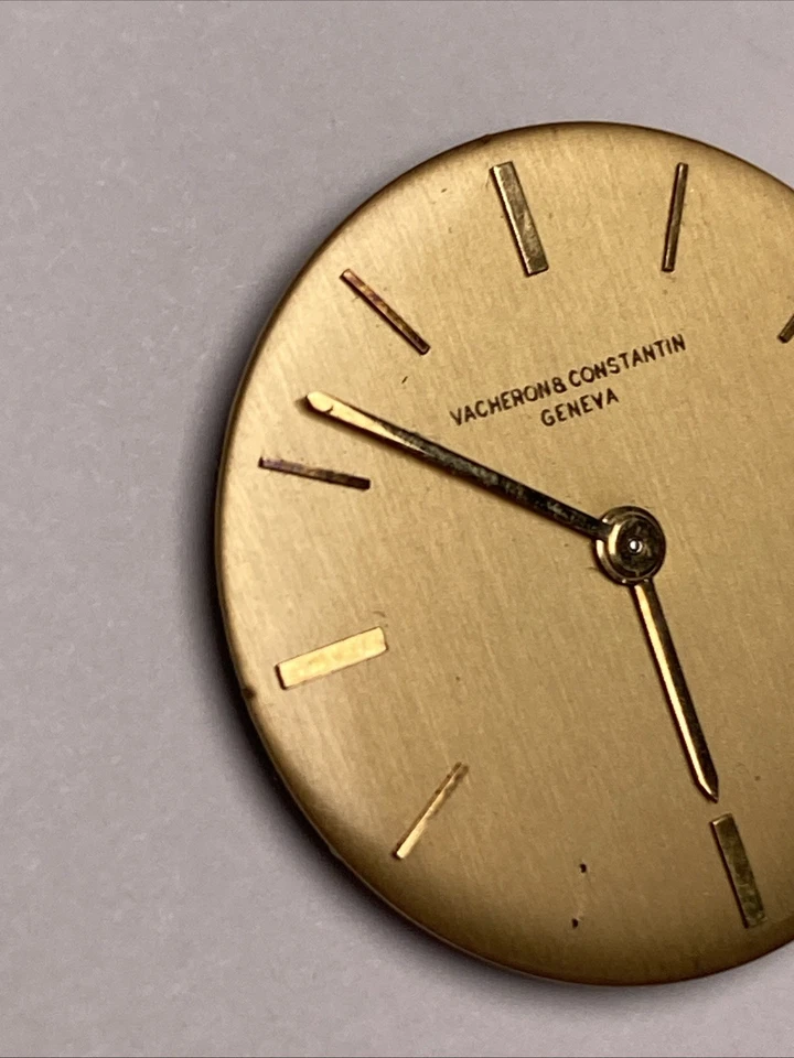 Винтажный ручной заводной механизм Vacheron Constantin Cal 1003 с циферблатом/стрелками - Изображение 4 из 4