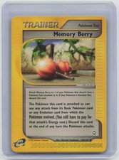 Memory Berry 128/147 Pokemon Aquapolis 2002 LP 128/147 on eBay