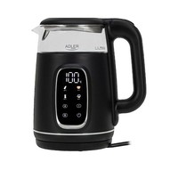 Adler Ad 1305 Wasserkocher 2200W 1,7L Schwarz Silber