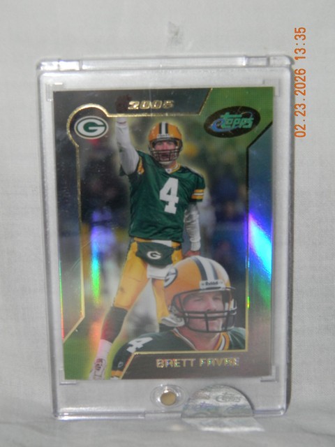 ETopps 2005 Brett Favre #18, Green Bay Packers #4