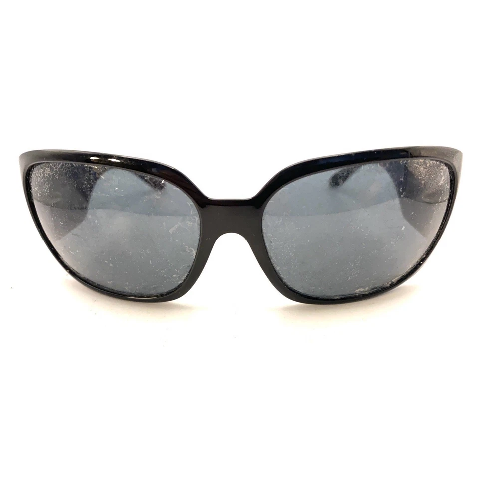 Gafas de sol Chanel 5080-B c.501/8 negras envolventes de gran tamaño marcos 64-16 125 Italia Foto 2 de 4