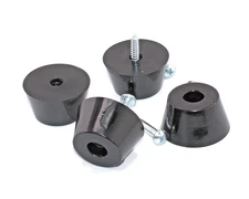HD Rubber Feet for Sansui AU-517, AU 717  Includes Mounting Screws