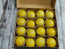 FULL Set of 16 Rare Vintage Soviet Russian Billiard Balls USSR 60mm