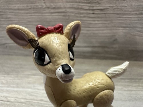 CLARICE REINDEER PVC Figure, Island Of Misfit Toys Rudolph Christmas *Details* - Picture 5 of 12