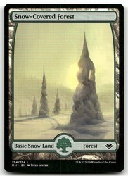 Snow-Covered Forest 254/254 Modern Horizons Full Art
