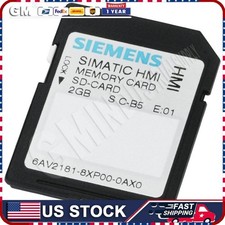 New Siemens 6AV2181-8XP00-0AX0 6AV2 181-8XP00-0AX0 SIMATIC SD memory card 2 GB