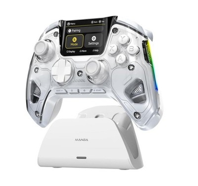 ManbaOne Interactive Screen Wireless Gaming Controller for PC/Switch/Switch H1