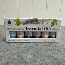 6 Pack of 100 Pure Essential Aromatherapy Oils Blends