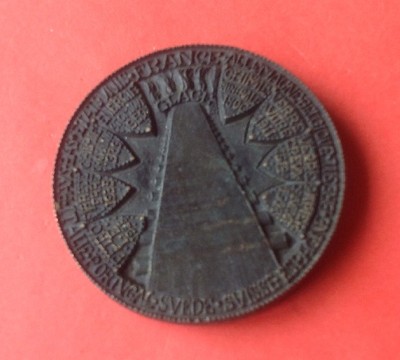 Médaille Commémorative Ancienne - 300 Ans De Saint-Gobain (1965) - En Bronze