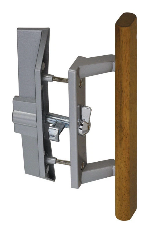 NATIONAL MFG. National Hardware Patio Door Lock Set With Key Zinc Die-Cast Aluminum