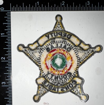Texas Dallas County Constable Badge LE装備 Dallas County Deputy Constable TX Texas Police Department Patch | eBay