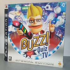  BUZZ QUIZ TV SPECIAL EDITION COMPLETO PLAYSTATION 3 PS3 *USATO ITA*