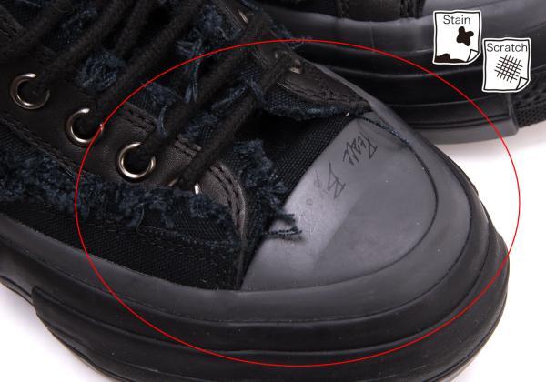 Yohji Yamamoto x Vessel Cutting Back Zipper High-top Sneaker Yohji Yamamoto x Vessel Cutting Back Zipper High-top Sneaker