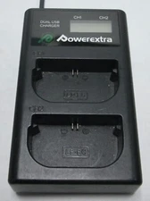 Powerextra Digital Battery Charger Model DS-LPE6 - Used