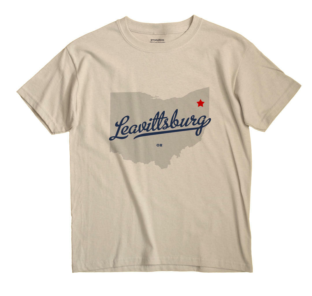 Leavittsburg Ohio OH TShirt MAP eBay