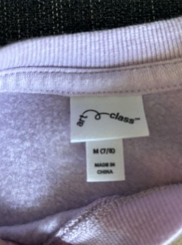 Art Class Youth Girls 7/8 Long Sleeve Sweatshirt Love each Other - Picture 3 of 4