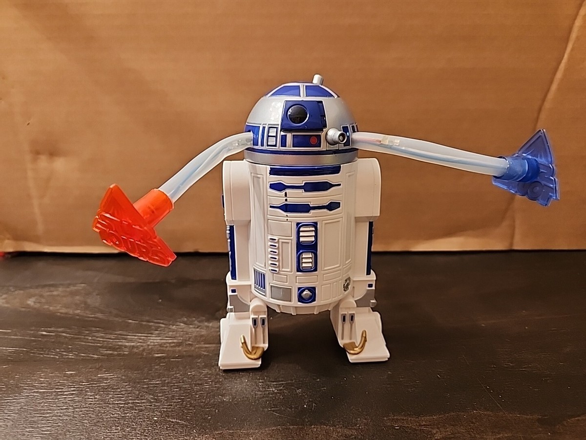 Star Wars R2D2 Spinning Lighted W/sound Head Star Tours Disney