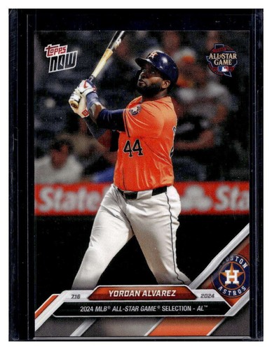 2024 Topps Now ASG-YA Yordan Alvarez
