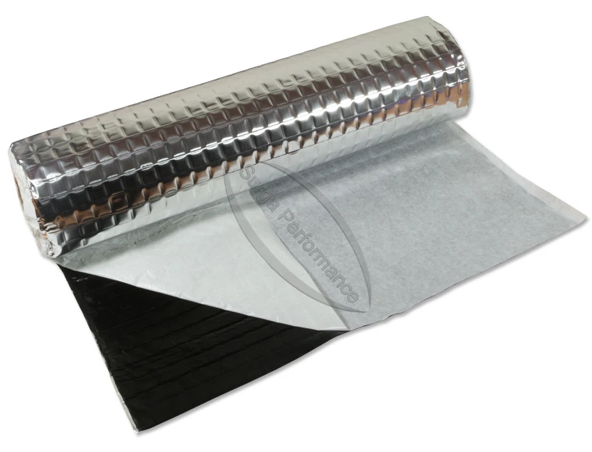 2 qm Alubutyl 50x400 Dämmmatte selbstklebend Anti Dröhn Matte Fahrzeugdämmung - Bild 2 von 4