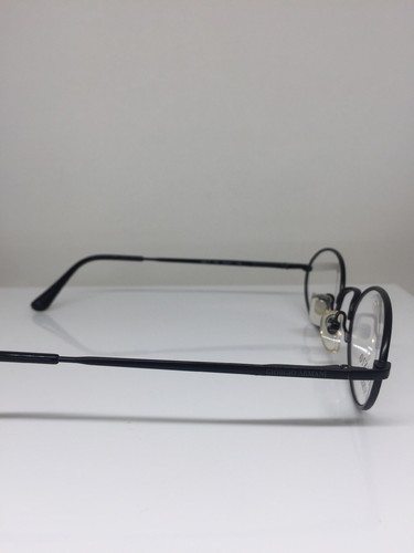 New VINTAGE Giorgio Armani 289-T EYEGLASS GA 289 Titanium Oval Black 46mm Italy - Picture 6 of 12