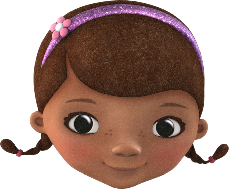 Disney Junior TV's Dottie DOC McStuffins Big Head - Window Cling