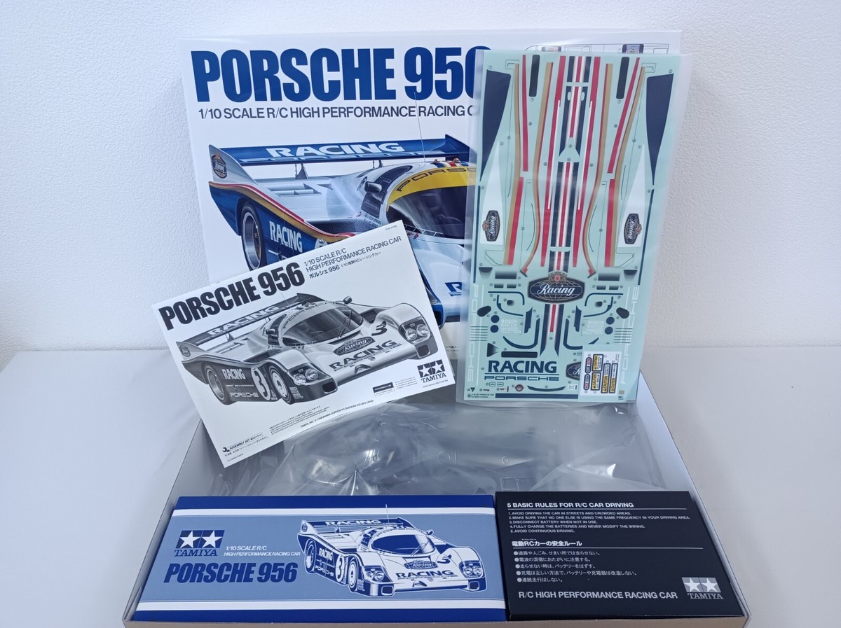 TAMIYA 1/10 RC Porsche 956 Racing Car Model Kit 47508 Japan