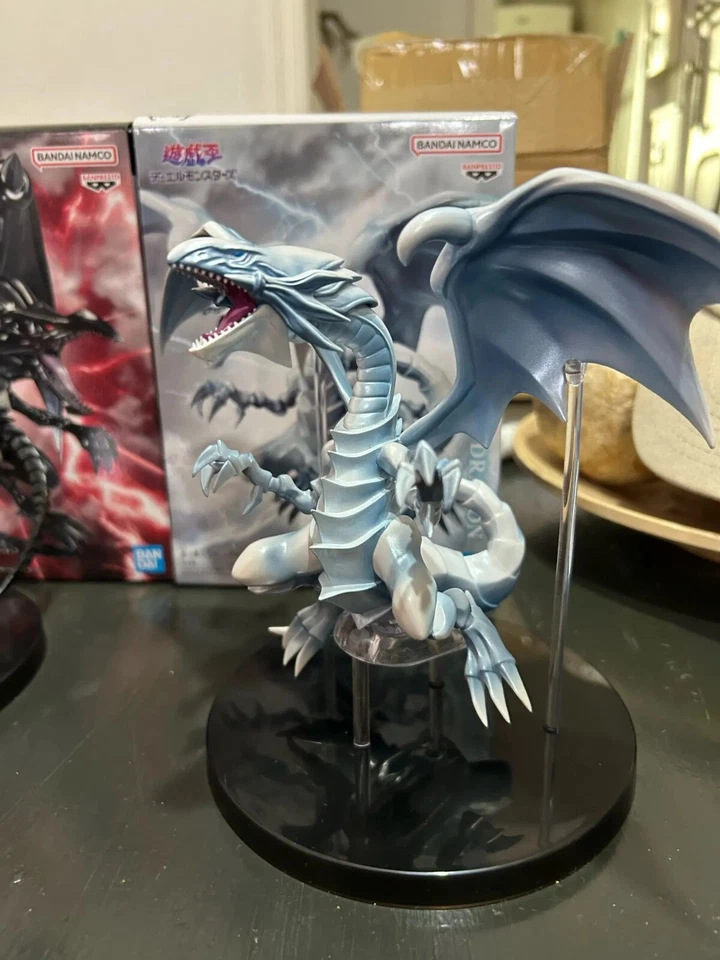 Yu-Gi-Oh! Juego de figuras Duel Monsters Blue Eyes White Dragon Red Eyes Black Dragon Foto 4 de 4
