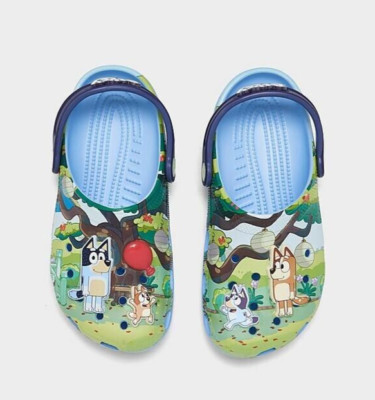NEW Crocs Classic Clog x Bluey | Little Kid Sizes C11 - J6 | 210558-920