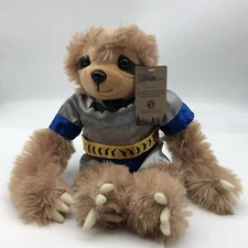 The Bear Factory Supper hero sloth plush stuffed animal toy