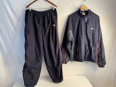Vintage Mens 1980s Tracksuit Speedo America Brand Adult Size XL