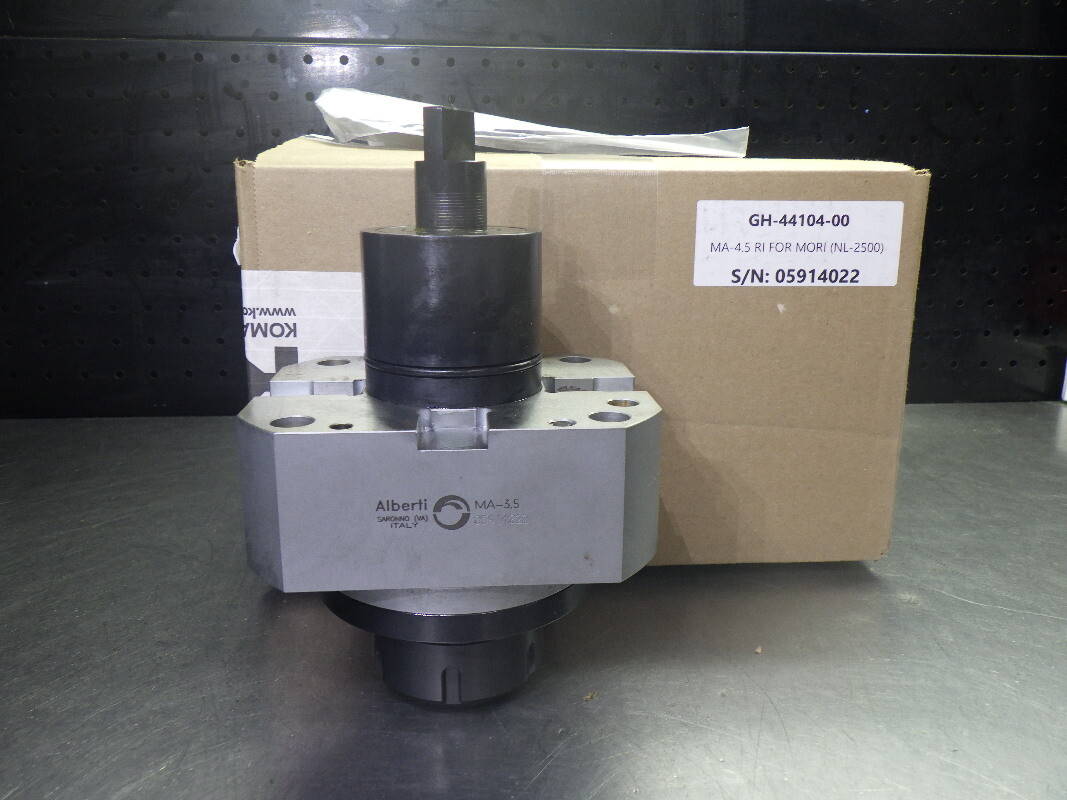Alberti ER40 Live Milling Head For Mori Seiki NL/NLX-2500 MA-3.5